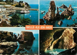 BELLE ILE EN MER Multivue   12   (scan Recto-verso)MA2056Bis - Belle Ile En Mer