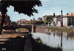 AURILLAC Le Pont Sur La Jordane Et La Promenade Du Gravier  1(scan Recto-verso) MA2056 - Aurillac