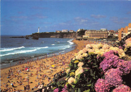 BIARRITZ La Grande Plage Et L Hotel Du Palais 12(scan Recto-verso) MA2072 - Biarritz