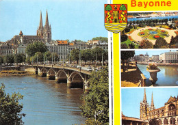 BAYONNE Le Jardin L Adour Et La Citadelle Un Aspect De La Ville 29(scan Recto-verso) MA2072 - Bayonne