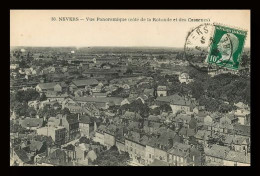  NEVERS  Vue Panoramique Coté Rotonde Et Des Casernes  7   (scan Recto-verso)MA2066Bis - Nevers