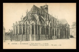  NEVERS  La Cathedrale  Abside  6   (scan Recto-verso)MA2066Bis - Nevers