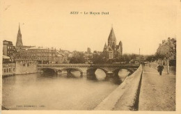 METZ Le Moyen Pont   24   (scan Recto-verso)MA2064Bis - Metz
