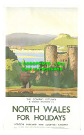 R541748 North Wales For Holidays. The Conway Estuary. London Midland And Scottis - Other & Unclassified