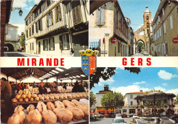 MIRANDE Echappee Sur L Eglise Vieille Rue Place D Astarac Marche Aux Oies Grasses 2(scan Recto-verso) MA2087 - Mirande