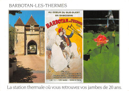 BARBOTAN LES THERMES LA Station Thermale Ou Vous Retrouverez Vos Jambes De 20 Ans 18(scan Recto-verso) MA2085 - Barbotan