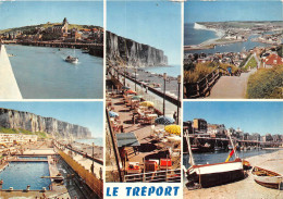 LE TREPORT Le Port L Esplanade Et Les Falaises En Descendant De La Falaise 7(scan Recto-verso) MA2081 - Le Treport