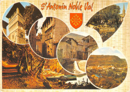 ST ANTONIN NOBLE VAL Divers Aspects De La Ville 8(scan Recto-verso) MA2080 - Saint Antonin Noble Val