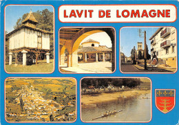 LAVIT DE LOMAGNE Un Vieux Pigeonnier A Molieres Auvillar 20(scan Recto-verso) MA2077 - Lavit