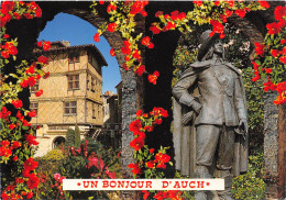 AUCH 1haut Lieu Touristique Et Gastronomique Maison Fedet Statue De D Artagnan 15(scan Recto-verso) MA2096 - Auch