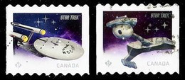 Canada (Scott No.2913-14 - Star Trek) (o) COIL - Gebruikt