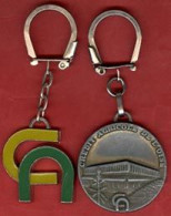 ** LOT  2  PORTE - CLEFS  CREDIT  AGRICOLE ** - Key-rings