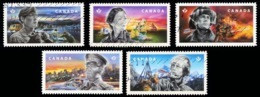 Canada (Scott No.3124-28 - Emergency Responders) (o) - Used Stamps