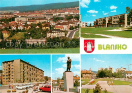 73747618 Blansko Panorama Nove Sidliste Namesti Vitezneho Unora Pomnik Klementa  - Repubblica Ceca