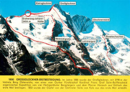 73747583 Grossglockner Erstbesteigung 1800 Mit Touren Und Routen Fuer Bergsteige - Other & Unclassified