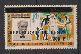 BENIN - 1994 - N°Mi. 605 - Dr Schweitzer 200F / 100F - Neuf** / MNH / Postfrisch - Medicina