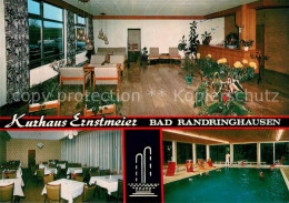 73747518 Bad Randringhausen Sanatorium Kurhaus Ernstmeier Gastraeume Hallenbad B - Buende