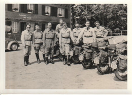 Militär-Motorrad Fahrschule, Für Rest Lüegi-Brückli, Unterseen, (Foto 7,5 X 10,5, Keine AK, 1967 - Unterseen