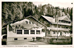 73747489 Hammersbach Grainau Hotel Hoellentalklamm Mit Alpspitze Hammersbach Gra - Other & Unclassified