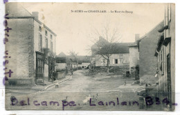 - St Aubin En Charollais - ( Saône Et Loire ), Le Haut Du Bourg Enfants, Cliché Rare, Canards, écrite 1911, TTBE, Scans. - Andere & Zonder Classificatie