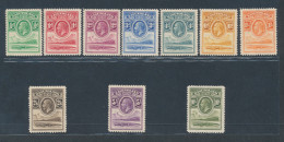 1933 Basutoland - Stanley Gibbons N. 1/10 - Serie Di 10 Valori, MH/MNH** - Otros & Sin Clasificación