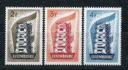 Luxemburgo 1956. Yvert 514-16 ** MNH. - Unused Stamps