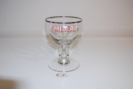 E1 Ancien Verre Chimay EMAILLE !!! Collector - Gläser