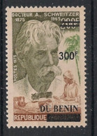 BENIN - 2008 - N°YT. 1017 - Dr Schweitzer 300F/200F - Neuf** / MNH / Postfrisch - Benin - Dahomey (1960-...)