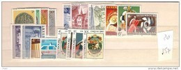 1980 MNH Luxemburg Year Complete According To Michel, Postfris - Full Years