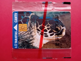 VENEZUELA C.A.N.T.V. Bs 500 Tortuga Verde Tortue Tortle 04.95 NEUVE MINT In Folder NSB (TV0320) CANTV - Venezuela