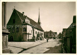 73746963 Frickenhausen Main Rathaus U. Mariensaeule Frickenhausen Main - Autres & Non Classés