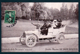 CP Double Phaéton DE DION-BOUTON (1907). - Passenger Cars