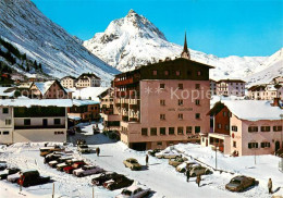 73746890 Galtuer Tirol Dorfansicht Im Schnee M. Hotel Fluchthorn Galtuer Tirol - Autres & Non Classés