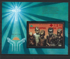 1970 Nigeria BIAFRA BF 4**  Save Biafra, Michel BF 4B - Nigeria (1961-...)