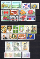 Belgique 1995 à 2002  Neufs**  TB 49 Timbres Différents  13 €    (cote 86,45 €, 49 Valeurs) - Nuovi