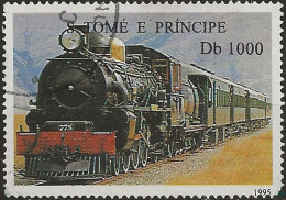 Sao Tome Et Principe N°1245E (ref.2) La Dent De L'angle Inférieur Droit Est Masquée Par Une Tache D'oblitération - Sao Tomé E Principe