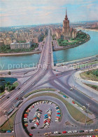 73746442 Moscow Moskva Air View Of The River Moskva And Kutuzovsky Avenue  Mosco - Russia