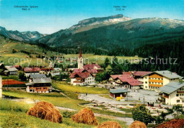 73746429 Riezlern Kleinwalsertal Vorarlberg Panorama Mit Ochsenhofer Spitzen Und - Sonstige & Ohne Zuordnung