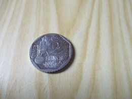 France - 2 Francs Louis Pasteur 1995.N°581. - Gedenkmünzen
