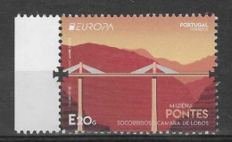 Portugal Madeira  2018 , EUROPA CEPT / Pontes / Brücken / Bridge - Postfrisch / MNH / (**) - 2018
