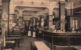 Bruxelles - La Maison Des Huit Heures Du Syndicat National Des Chemins PTTM - Café Restaurant , Salle Du Fond - Belgique - Bar, Alberghi, Ristoranti