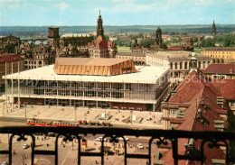 73746392 Dresden Blick Von Der Kreuzkirche Zum Kulturpalast Dresden - Dresden