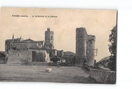 VIVIERS - La Cathédrale Et Le Château - Très Bon état - Viviers