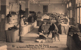 Bruxelles - La Maison Des Huit Heures Du Syndicat National Des Chemins PTTM - Le Magasin De Vente - Belgique - Autres & Non Classés