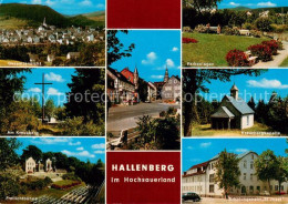 73746183 Hallenberg Panorama Am Kreuzberg Freilichtbuehne Parkanlagen Kreuzbergk - Other & Unclassified