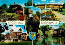 73746177 Ludwigsburg  Wuerttemberg Weinberghaeusle Schloss Emichsburg Schloss Fa - Ludwigsburg