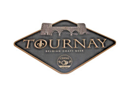 E1 Ancienne Publicité - Belgian Tournay Tournai Beer - Otros & Sin Clasificación