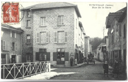 VIRIVILLE - Rue De La Gare - Viriville