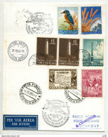 Malev Roma/Budapest Del 24.11.60 - Airmail