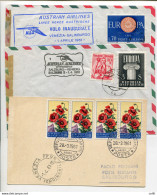 AUA Salisburgo/Venezie/Salisburgo Del 1.4.61 - Correo Aéreo